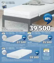 JYSK akciós újság Oldal 8: Dreamzone kvisten szürke fekvőbetét €27.500,00, Wellpur gulen szürke fekvőbetét €35.500,00