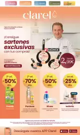 Folleto Clarel Página 1: Pantene Miracles, Grow Abundant, mascarillas y tratamientos, Fructis