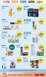 Folleto Clarel Página 13: Air Wick recambio eléctrico flor nenuco flores blancas automático, Johnson's baby champú