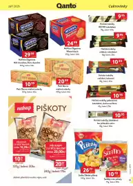 Qanto leták Strana 111: Dobre hořické trubičky polomáčené čokoládové skořicovanilkové €10,95