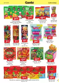 Qanto leták Strana 119: Želé Street food gummies €12,49, Bubble gum original €29,33