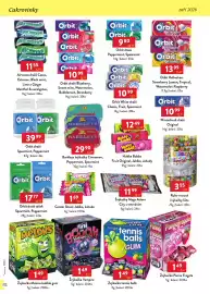 Qanto leták Strana 122: Center Shock Jablko, Jahoda €1,69, Žvýkačky Mega Attoos City s tetováním €11,99