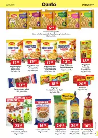 Qanto leták Strana 131: Leimer fritátové nudle €16,90, Maggi bujón hovězí, zeleninový, slepičí €18,95