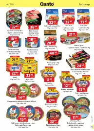Qanto leták Strana 135: Viva Krůtí maso s vejci, Uzené maso s vejci, Tuňák s vejci, Šunka s vejci €15,50