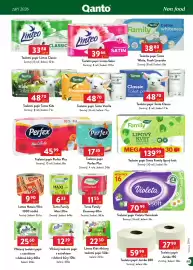 Qanto leták Strana 163: Violeta toaletní papír Heřmánek €70,99, Tento Family Economy €11,55