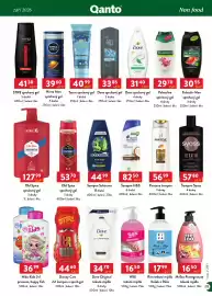 Qanto leták Strana 173: Dove sprchový gel €33,85, Pantene šampon €56,99