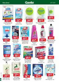 Qanto leták Strana 182: Calgon vodní kámen €57,80, Luxon krystalická soda €22,99