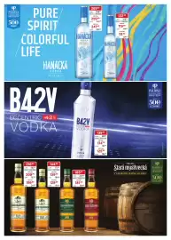 Qanto leták Strana 25: Hanacka vodka original 6-filtrovaná €269,90, Stará myslivecká €209,90