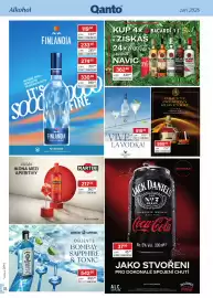Qanto leták Strana 32: Jack Daniels & Coca Cola €37,50, Grey Goose Vodka €910,00