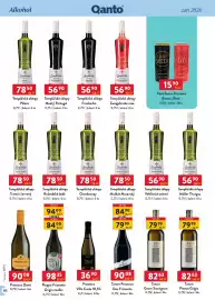 Qanto leták Strana 40: Templářské sklepy Muškát Moravský €78,50, Templářské Veltlínské zelené €56,90