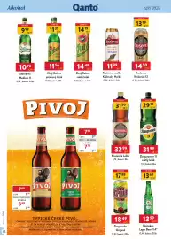 Qanto leták Strana 52: Zlatopramen 11 světlý ležák €31,99, Zlatý Bažant prémiový ležák €11,56