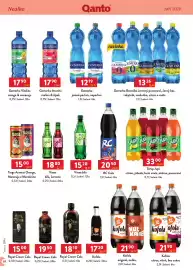 Qanto leták Strana 68: RC Cola €24,81, Gemerka jemně perlivá, neperlivá €12,19