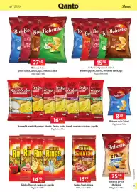 Qanto leták Strana 89: Staročeské brambůrky solené, klobása, slanina, šunka, česnek, smetana s cibulkou, paprika €16,60