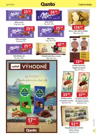 Qanto leták Strana 95: Chocoland arašídová pochoutka, Chocoland nugátová pochoutka €13,66, Milka Bubbly milk €25,90