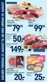 REMA 1000 tilbudsavis Side 2: Underground €25,00, Rema 1000 Hakkebøffer med bøgerøget bacon og grønt €20,00