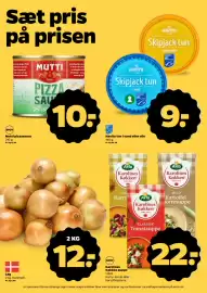 Netto tilbudsavis uge 35 Side 2: Mutti pizzasauc €10,00, Navito skipjack tun €9,00