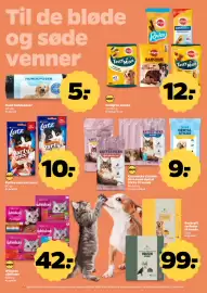 Netto tilbudsavis uge 35 Side 21: Spot kat kattesticks eller hund dental sticks €9,00, Purina Latz partymix €10,00