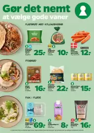 Netto tilbudsavis uge 35 Side 5: ØGO økologiske brune ris €16,00, Harvest Best maJS €15,00