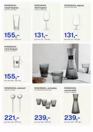 Jernia kundeavis Side 11: Rosendahl salatsett €221,00, Rosendahl hotdrinkglass Grand Cru €155,00