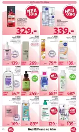 Rossmann leták Strana 10: Bione antakne salicylový lih €89,90, Isana krém pro zesvětlení pigmentových skvrn €79,90