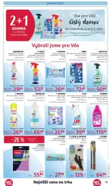 Rossmann leták Strana 19: Nanolab bílý ocet 10% €66,60, Clin čistič oken a skel ve spreji €39,93