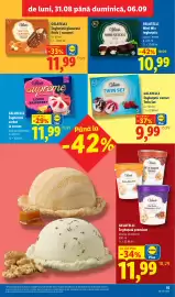 Catalog Lidl săptămâna 36 Pagină 15: Gelatelli mini sticks mint €10,99, Gelatelli înghețată glazurată fistic / caramel €11,99