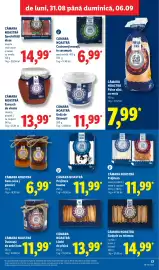 Catalog Lidl săptămâna 36 Pagină 17: Cămara Noastră Gem caise / piersici €6,99, Cămara Noastră Prăjitură €11,99