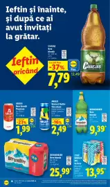 Catalog Lidl săptămâna 36 Pagină 18: Ciuc radler mix de bere €13,95, Bergenbier Bere blondă €9,39