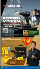 Catalog Lidl săptămâna 36 Pagină 34: Parkside performance mașină de găurit și înșurubat cu acumulator și încărcător €219,00