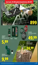 Catalog Lidl săptămâna 36 Pagină 37: Parkside ceas de mână, cu lumină €49,99