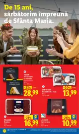 Catalog Lidl săptămâna 36 Pagină 58: J.D. GROSS trufe cu cacao €10,99, Chef Select Ruladă krantz / cocos €13,99