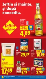 Catalog Lidl săptămâna 36 Pagină 60: Cămara Noastră Muștar din Tecuci €2,99, Pikok cÃ¢rnaÅ£i cabanoÅ£i €10,99