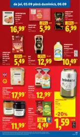 Catalog Lidl săptămâna 36 Pagină 61: Kfc sos cu usturoi €12,99, Snack Day Chipsuri €4,49
