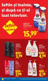 Catalog Lidl săptămâna 36 Pagină 62: Siempre Emulsie pentru igienă intimă €4,99, Cien lapte de corp €6,19