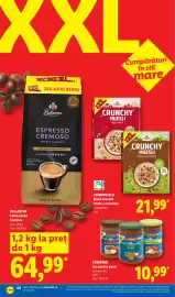 Catalog Lidl săptămâna 36 Pagină 66: Combino Sos pentru paste €10,99, Crownfield muesli crocant fructe / ciocolata €21,99