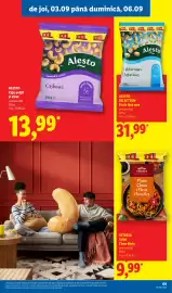 Catalog Lidl săptămâna 36 Pagină 67: Alesto Caju prăjit și sărat €13,99, Alesto Californian Pistachios €31,99