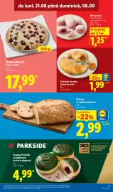 Catalog Lidl săptămâna 36 Pagină 7: Lidl croissant cu maia și gem de caise €1,99, Cămara Noastră Tartă cu vișine €17,99