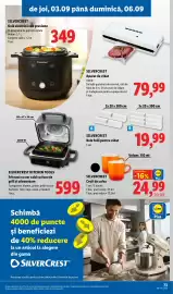 Catalog Lidl săptămâna 36 Pagină 71: Silvercrest Cești de cafea €24,99, Silvercrest role folii pentru vidat €19,99