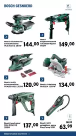 GAMMA folder Pagina 18: Bosch boorhamer PBH 2100 RE €137,00, Bosch 3,6V oplaadbare pomp EasyPump USB €63,99