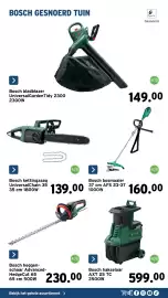 GAMMA folder Pagina 19: Bosch heggen-schaar advanced-hedgecut 65 €230,00, Bosch hakselaar AXT 25 TC €599,00