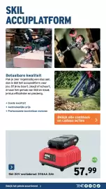 GAMMA folder Pagina 9: Skil 20v snelladerset 3116aa 2ah €57,99