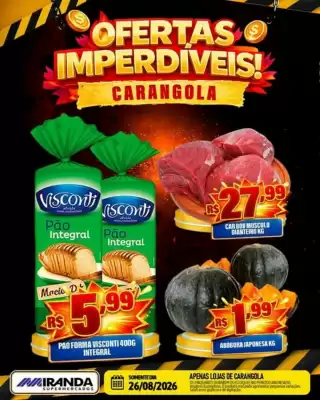 Folheto Miranda Supermercados (válido até 28-08)