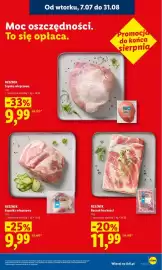 Lidl gazetka Strona 15: RZEŹNIK Szynka wieprzowa €9,99, RZEŹNIK Łopatka wieprzowa €9,99