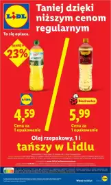 Lidl gazetka Strona 3: Wyborny Olej Rzepakowy €5,99