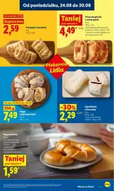 Lidl gazetka Strona 45: Jagodzianka z kruszonką €2,29, Rogal świętomarciński €7,49