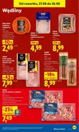 Lidl gazetka Strona 51: Pikok Boczek Wędzony Surowy €7,49, PIKOK Schab wiejski lub szynka wiejska wędzona, XXL €7,99