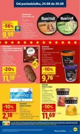 Lidl gazetka Strona 57: Sorbet w kubku GRYCAN €11,69, Gelatelli Lody proteinowe €9,76