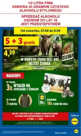 Lidl gazetka Strona 65: Żubr €4,39