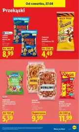Lidl gazetka Strona 71: Lorenz Monster Munch €8,99, Tygryski Chrupki kukurydziane, XXL €4,49