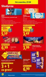 Lidl gazetka Strona 72: Dobra Kaloria Kulki w kakao €6,99, Delicje Szampańskie o smaku truskawkowym €3,99